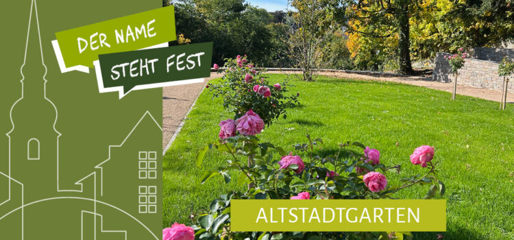 Garten Krawinkel wird zu Altstadtgarten Garten Krawinkel wird zu Altstadtgarten