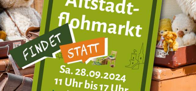 Altstadtflohmarkt findet statt