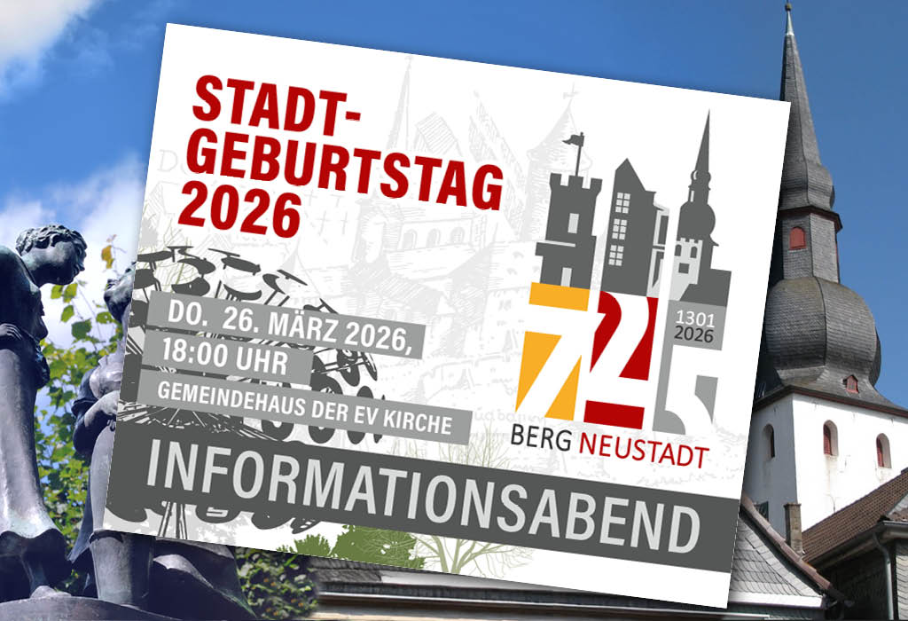 Informationsabend zum Stadtgeburtstag