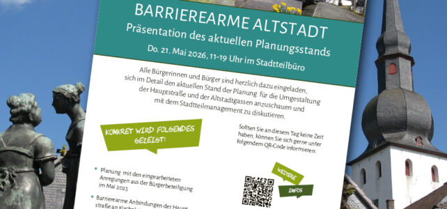 Planungsstand „Barrierearme Altstadt“ Planungsstand „Barrierearme Altstadt“