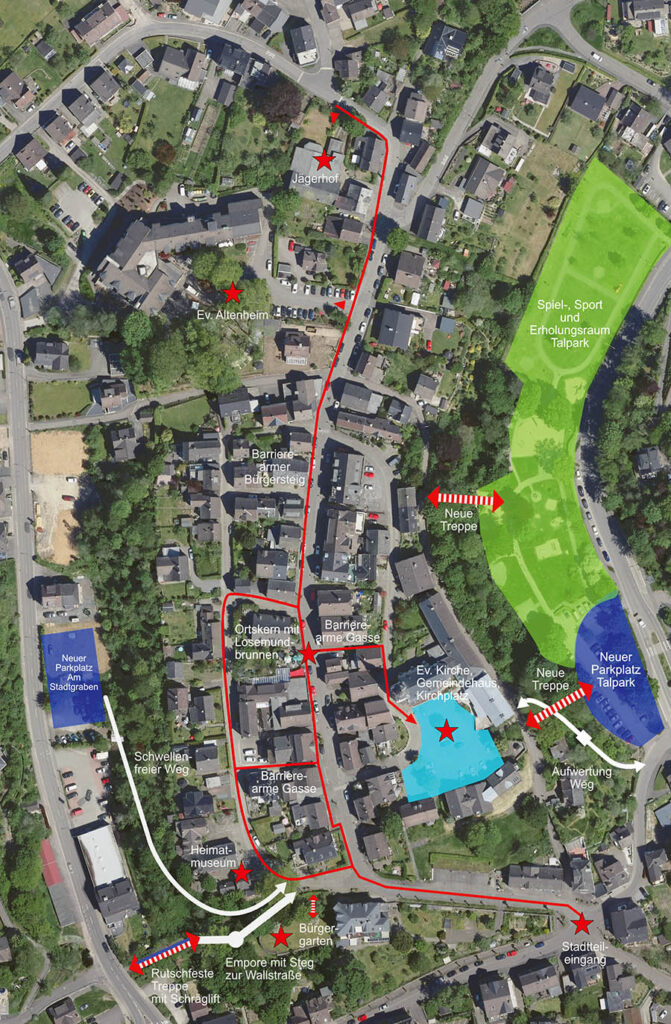 Überichtsplan barrierearne Altstadt