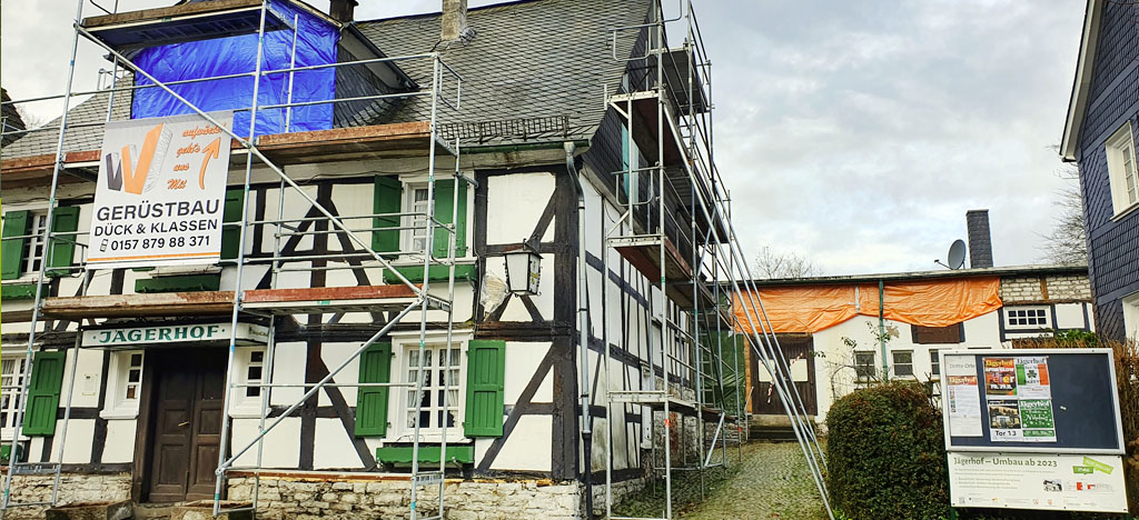 Projekt Jägerhof - Chronologie
